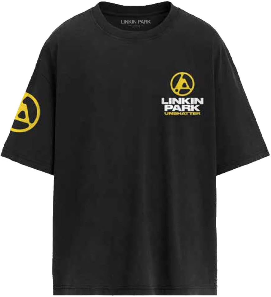 Rock Off officially licensed products Linkin Park Unshatter Pocket T Shirt