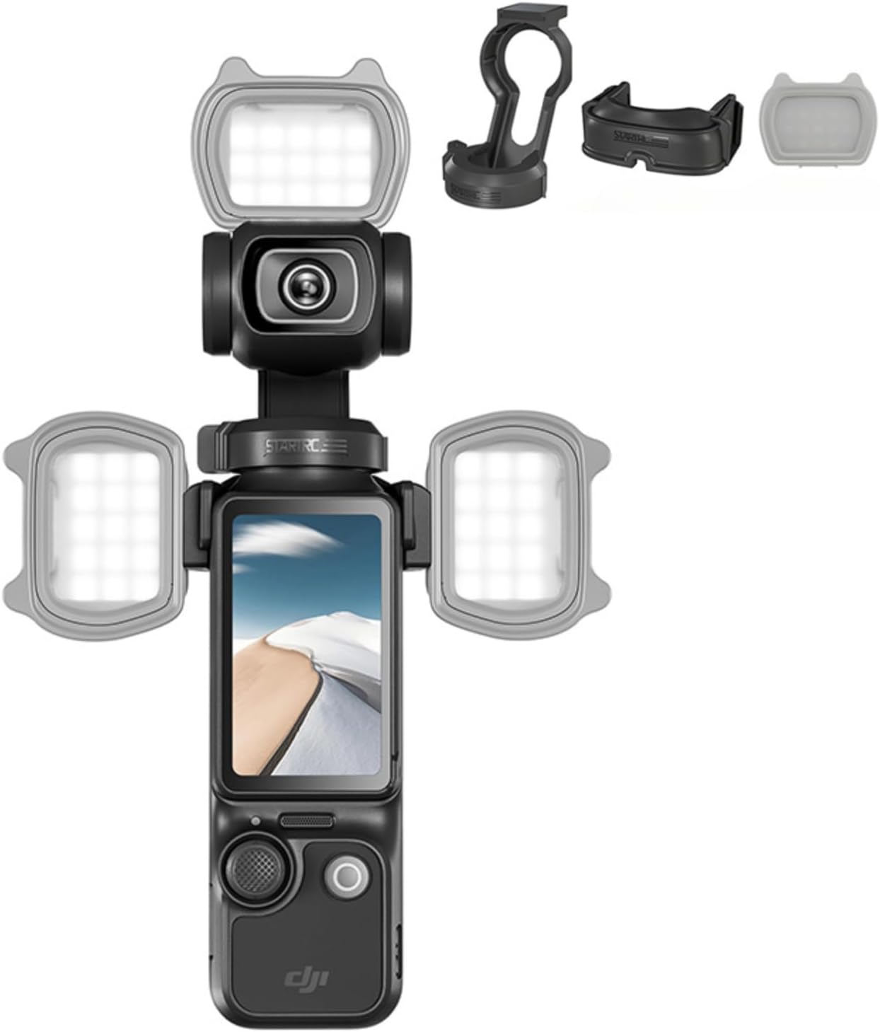 Portable Magnetic Fill Light for DJI osmo Pocket 3 Photography Accessories Sports Camera Accessories