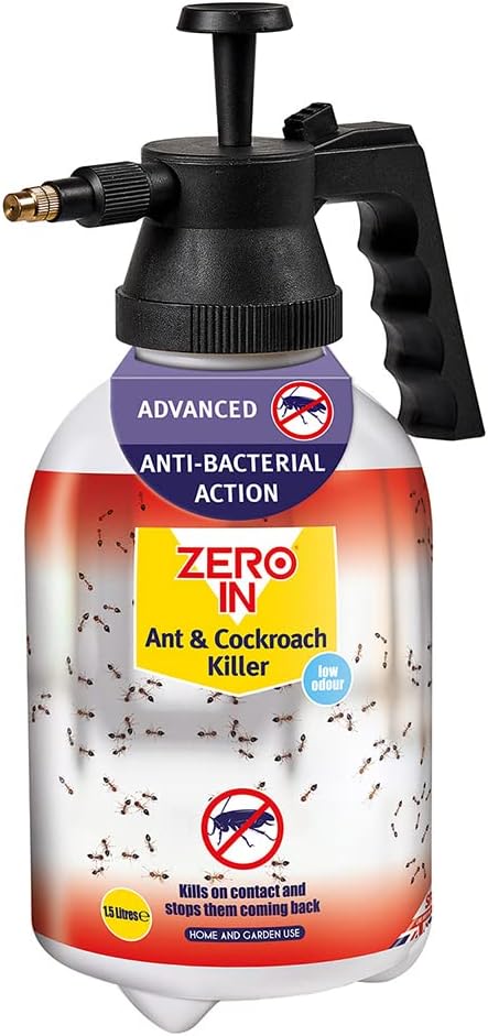 Zero In Ant & Cockroach Killer - 1.5L Ready To Use Spray