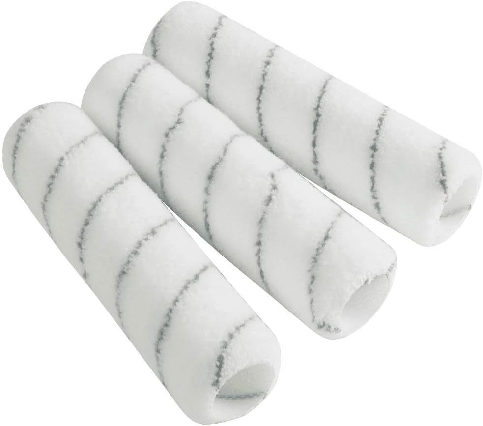 Harris Seriously Good Walls & Ceilings Medium Pile Roller Sleeves Replacements 3 Pack 9in