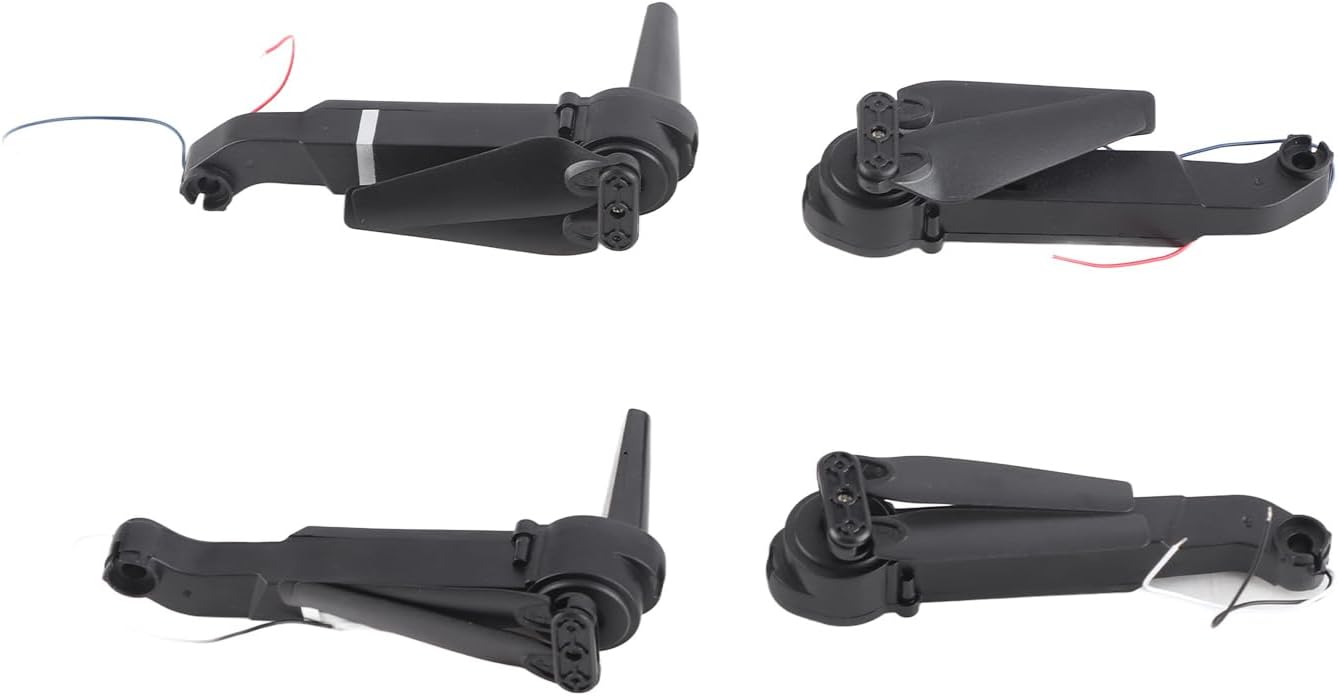 RC Quadcopter Axis Arms, RC Quadcopter Spare Parts Axis Arms with Motor Propeller Drone Frame Parts Replacement Accessories for E88 E88MAX E525 P1