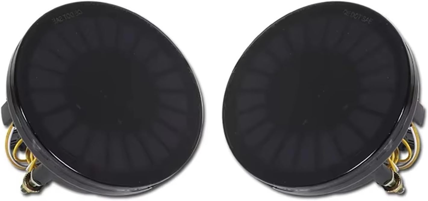 APNWVFO Rear Tail Light Bumper For GMC For Envoy For Denali 2-in-1 Rear Bumper Reflector Tail Lights Red LED Brake Light White Backup Reverse Light Rear Bumper Tail Light(Dark grey Lens)