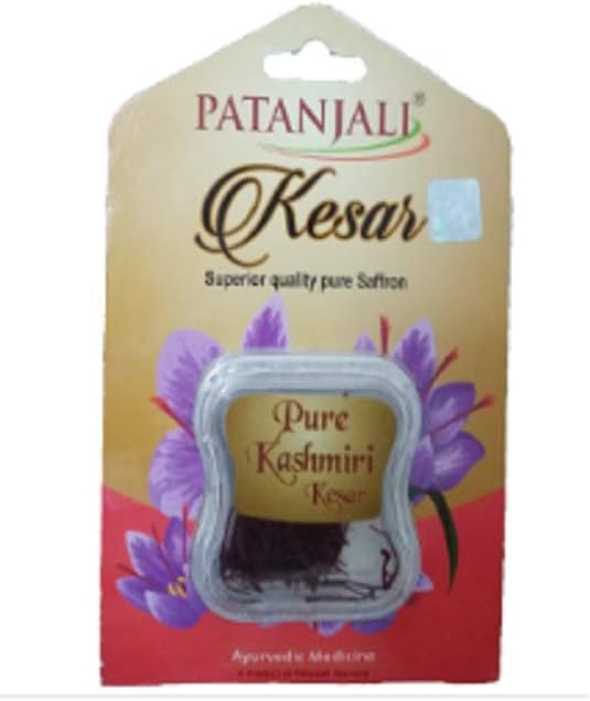 Patanjali Saffron Kesar 1gm - Pack of 3