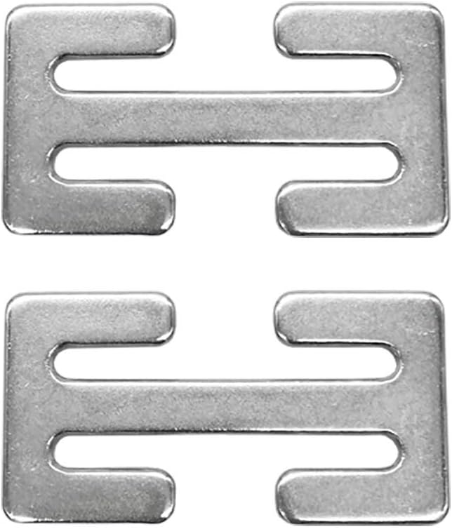 Reliable Protection, Premium Metal Lock, Keep Your Family Secure on The Road (Silver, 2 Pack)