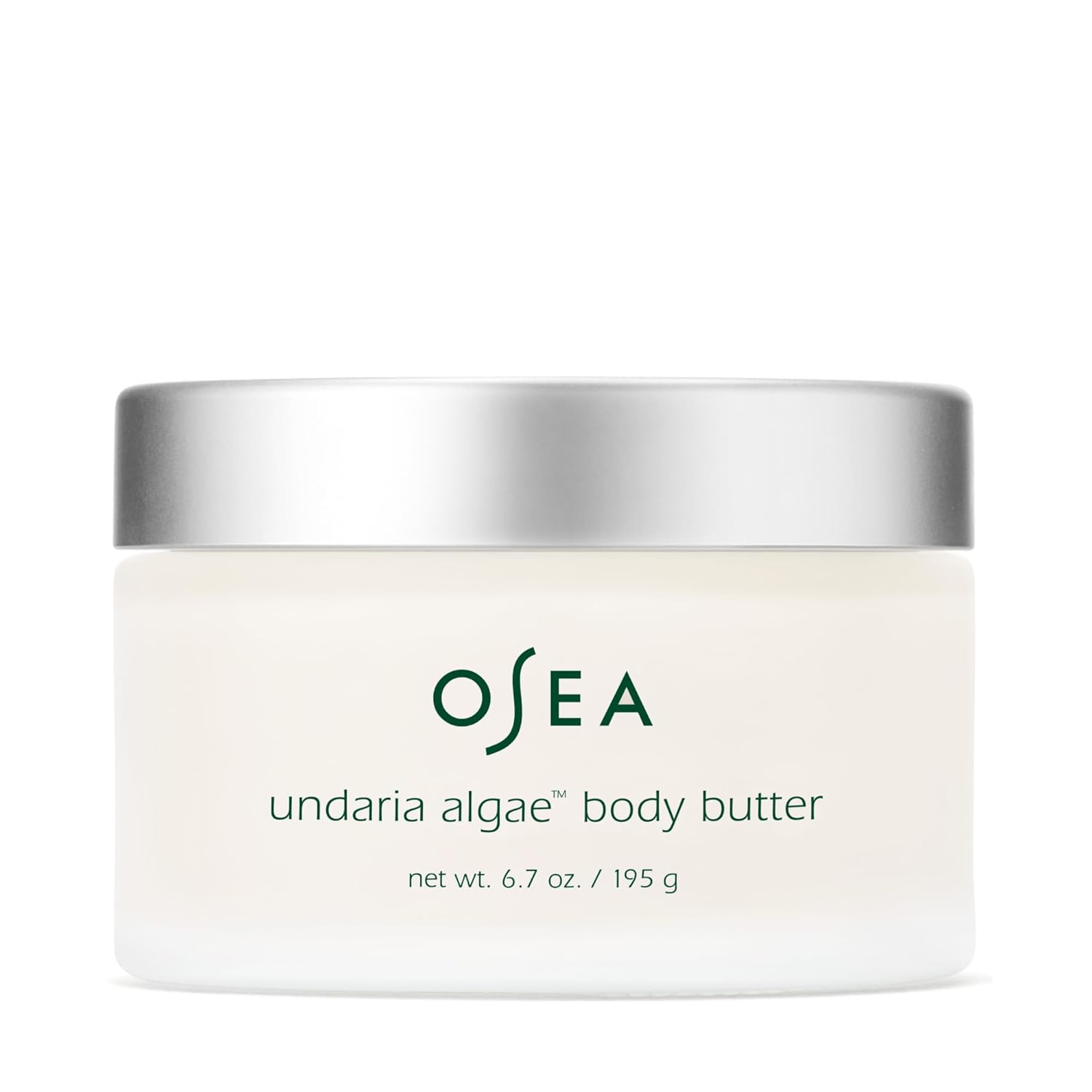 OSEA Undaria Algae™ Body Butter 6.7 oz - For Dry Skin - Ultra Hydrating Whipped Shea Butter + Ceramides - Vegan Skincare & Clean Bodycare - Thick Body Cream - For Extremely Dry Crepey Skin