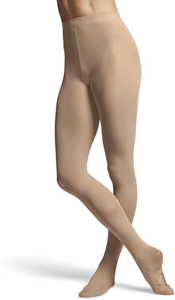 BLOCH Women's Ladies contoursoft adaptatoe Tights