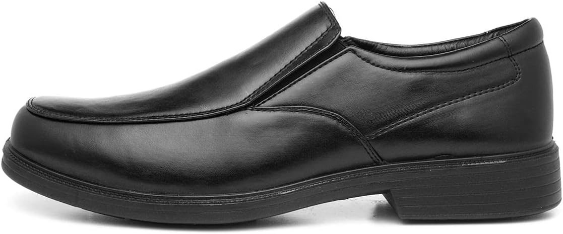 Hobos Brady Mens Black Slip On Formal Shoe