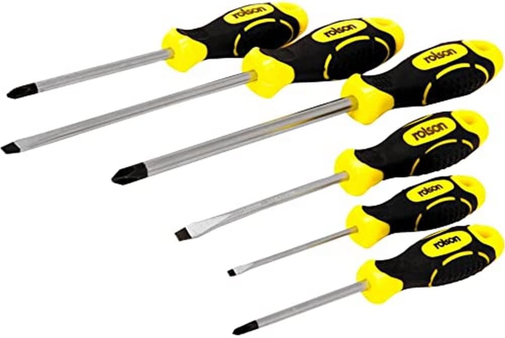 Rolson 28573 6 pc Screwdriver Set