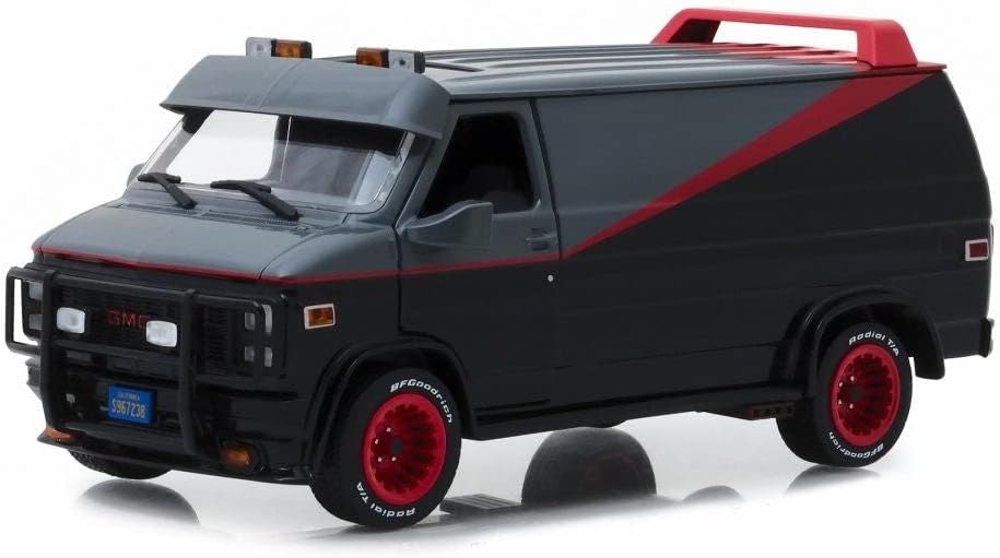Greenlight 1:24 Hollywood - The A-Team - 1983 GMC Vandura,colors may vary