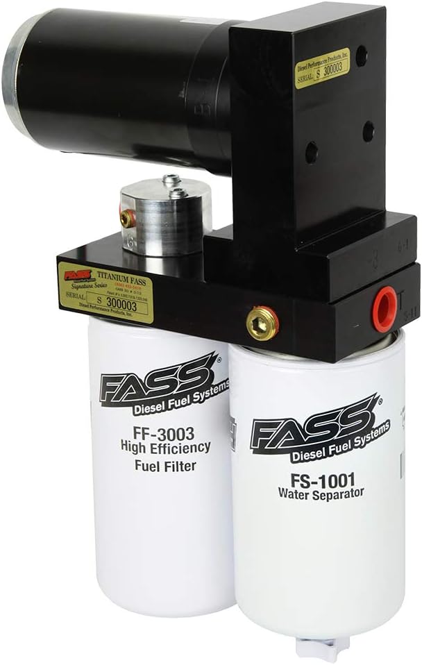 FASS TS D08 165G Titanium Signature Series 165G Diesel Fuel System fits Dodge 5.9L Cummins 1998.5-2004.5