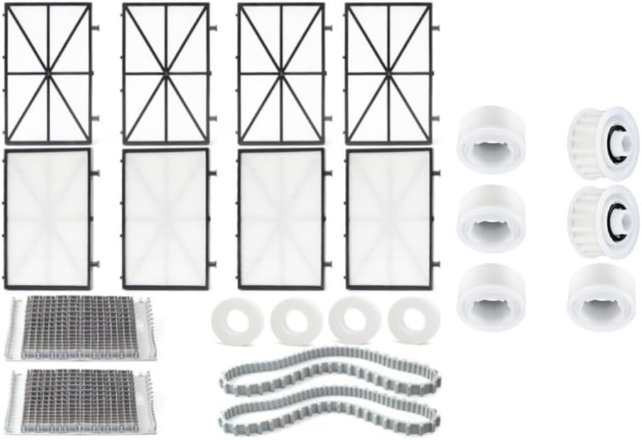 Tune Up Rebuild Kit Replacement Parts for Dolphin Automatic Pool Cleaning Robots, Pool Cleaner Tuning Kit Compatible with for Dolphin Robot 6101611-R4 + 9991433-R4