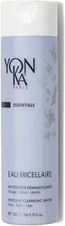 Yon-Ka Eau Micellaire (200ml) Micellar Water and Cleansing Makeup Remover, Gentle Face Wash with Rose and Chamomile to Remove Impurities and Hydrate, All Skin Types, Paraben-Free
