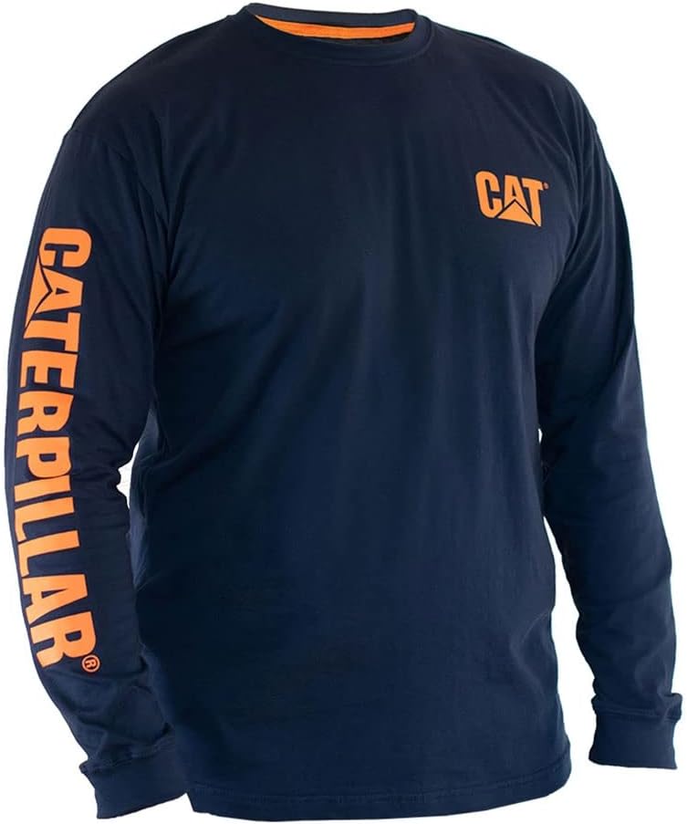CAT Men's Trademark Banner Lightweight Long Sleeve T-Shirt