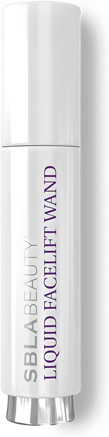 SBLA Beauty - Liquid Facelift Wand 1 FL Oz / 30ml - Anti-Aging Serum - Relaxes Muscles & Eliminates Lines + Wrinkles - Non-Invasive Lifting - Plumps the Skin, Contour Facial Structure - Collagen Boost
