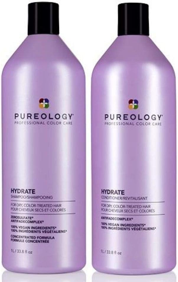 Pureology Hydrate Shampoo 1000ml & Conditioner 1000ml Duo 2020