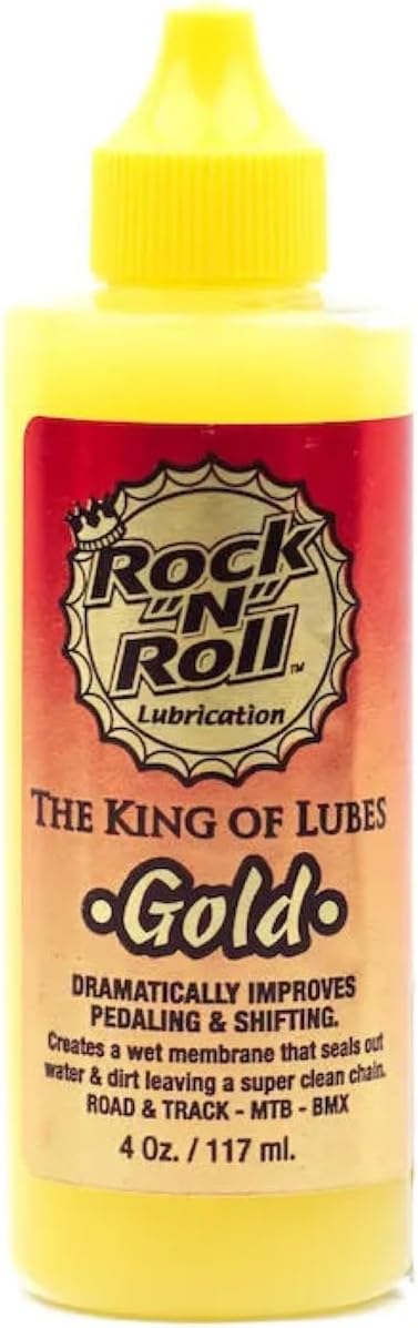 Rock N Roll 135816 Gold Chain Lubricant, 4-Ounce