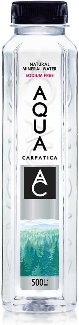 Aqua Carpatica Low Sodium Mineral Water - Still (PET Bottle) 500ml (Pack of 12)