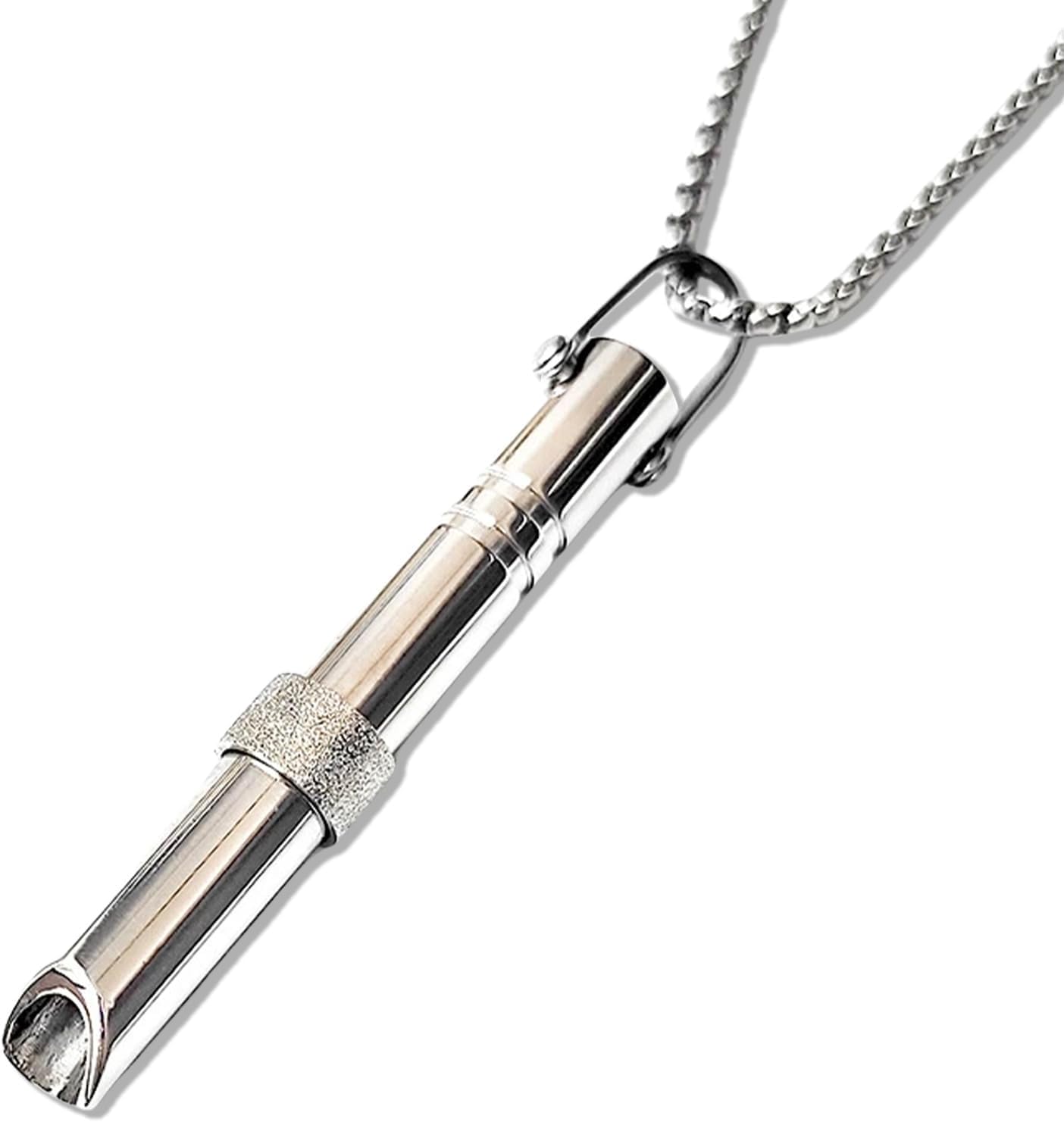 Toumett Breathing Necklace Breathlace with resistance,Breathing Necklace with resistance filter,for Stress Relief,Whistle for Exercises Meditation,Breath,Anti-Anxiety Inhaler,Necklaces,Breathless