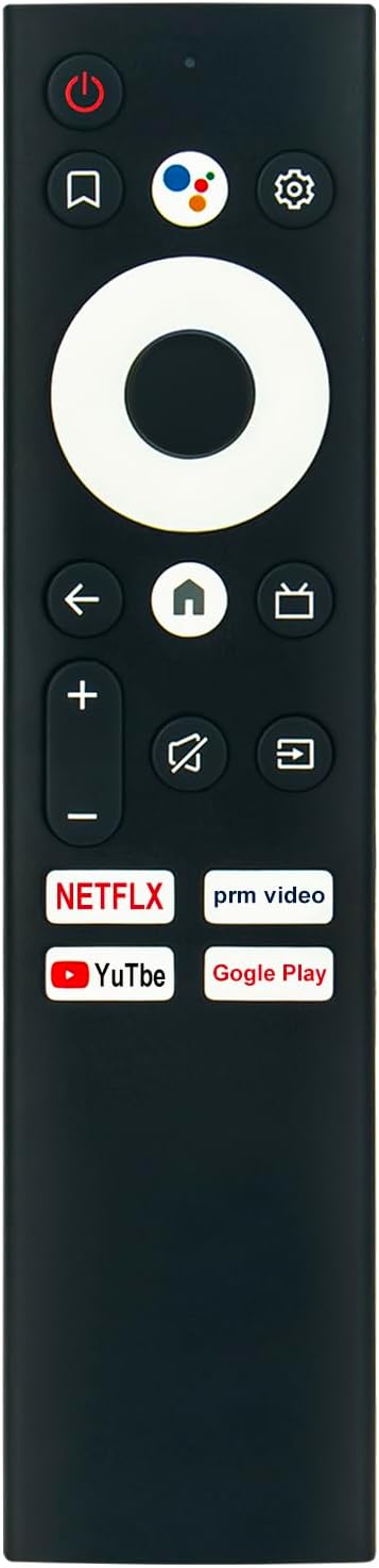 Replacement Voice Remote Control Fit for Skyworth Smart TV 50Q20 55Q20 UB5100 TB5000 TB7000 CT9010 HS-8A00J-01 65Q20 with User Manual