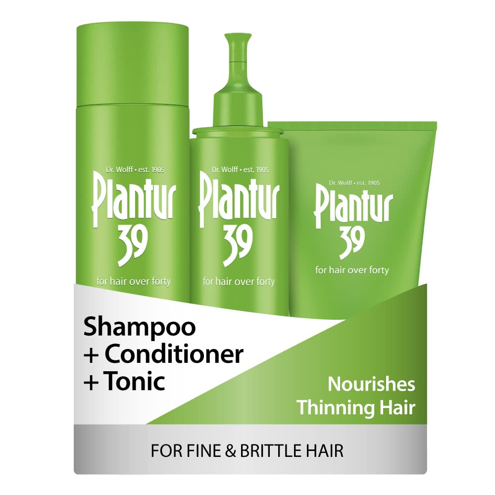Plantur 39 Phyto-Caffeine 3-Step System Kit for Fine and Brittle Hair