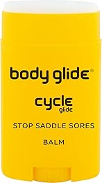Body Glide Cycle Glide Balm | Chamois Cream in Chafing Stick Form Keeps Hands Clean | Anti Chafe Stick for in The Saddle; on Bike, Motorcycle, or Horse | 1.5oz