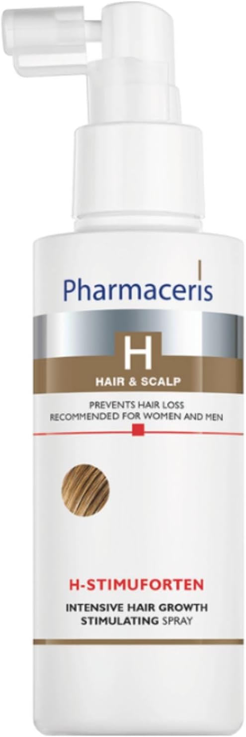 Pharmaceris H Stimuforten, Intensive Hair Growth Stimulating Spray, Hair Loss Treatment, Women and Men, for Sensitive Scalp - 125 ml