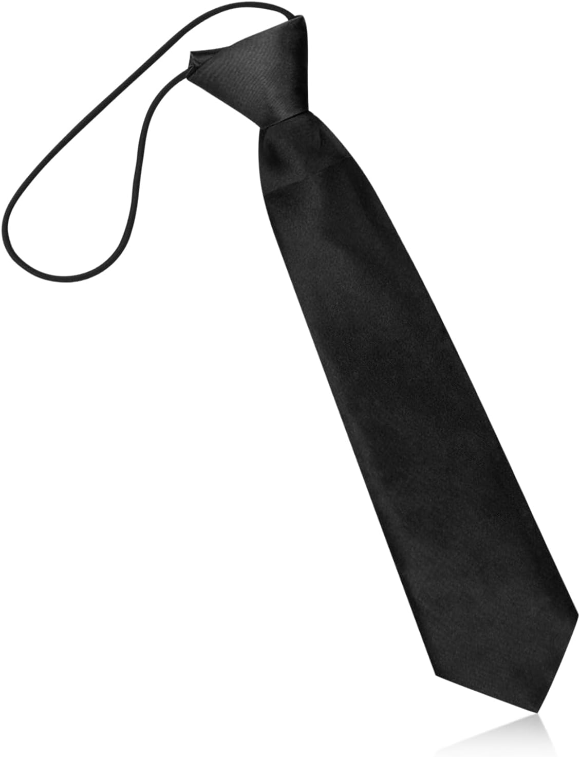 Rumyve Boys' Elastic Neck Tie - 1 Piece - Adjustable Pre-Tied Tie for Formal and Casual Occasions
