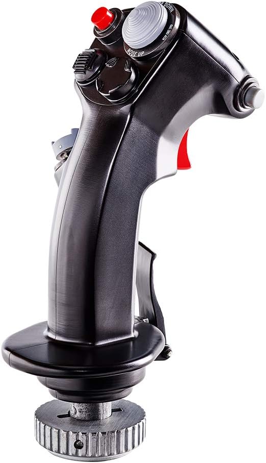 Thrustmaster F-16C Viper Add-On Grip - Realistic Flight Stick Replica for PC