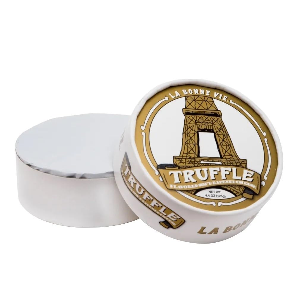 La Bonne Vie Truffle Brie Cheese, 4.4OZ, 10 Pack