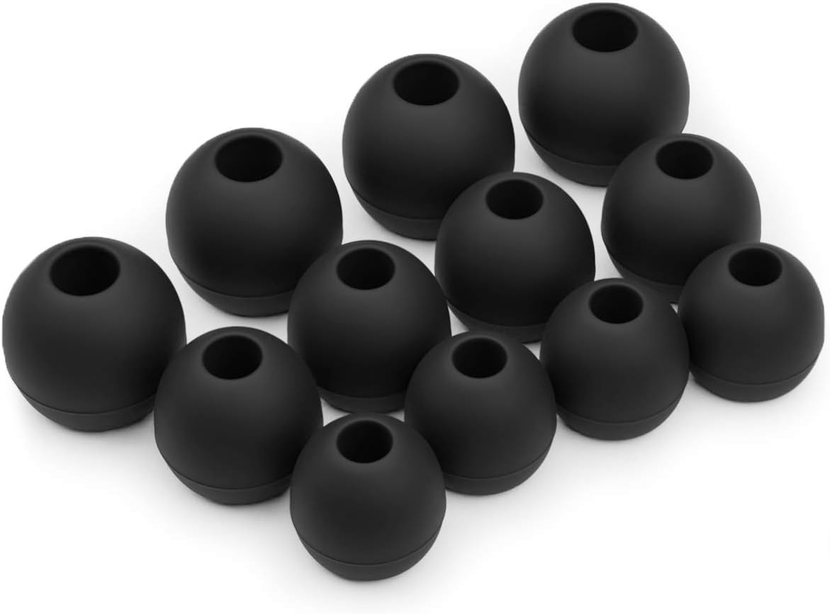 Okuli Set of 12 Silicone EarBuds Ear Tips For BEATs BEATsX, urBEATs Earphones