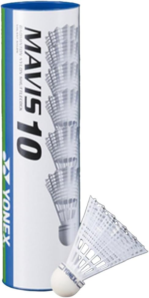 YONEX Mavis 10 Shuttlecock (Pack of 6) (One Size) (Yellow)