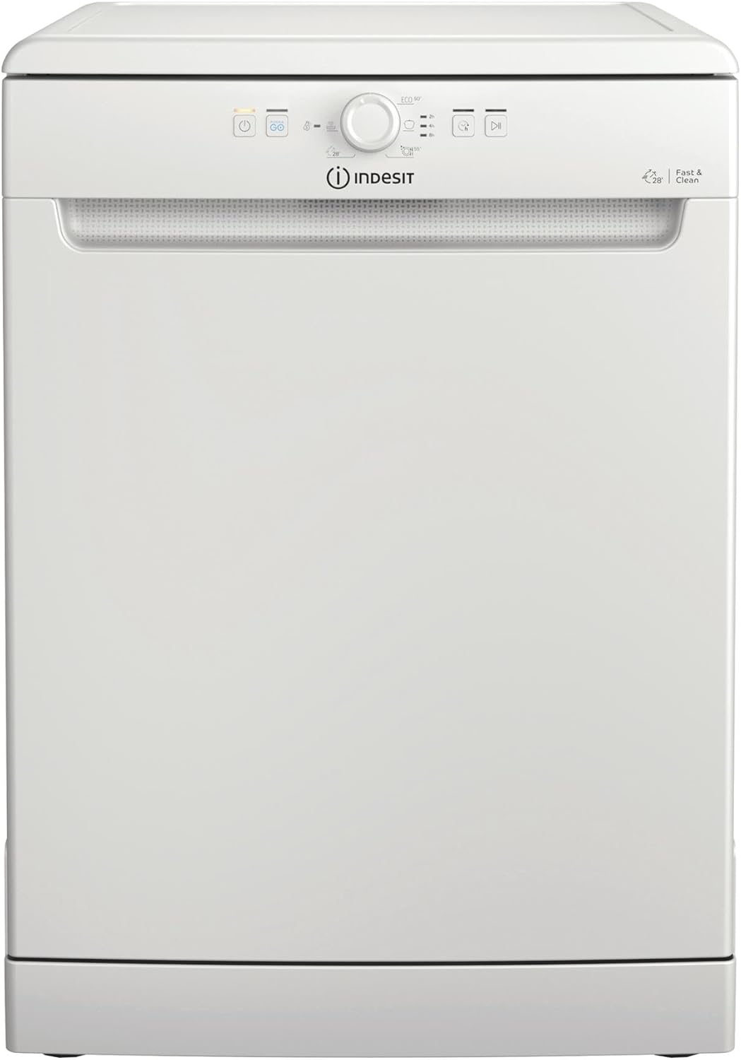 Indesit Push and Go D2F HK26 UK 14 Place Setting Dishwasher - White