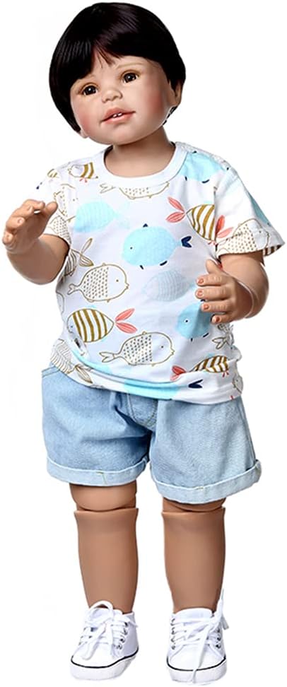 YIHANGG 70CM Children Clothes Shop Model Reborn Toddler Doll Boy Lifelike Collectible Original Reborn Baby Doll Birthday Present