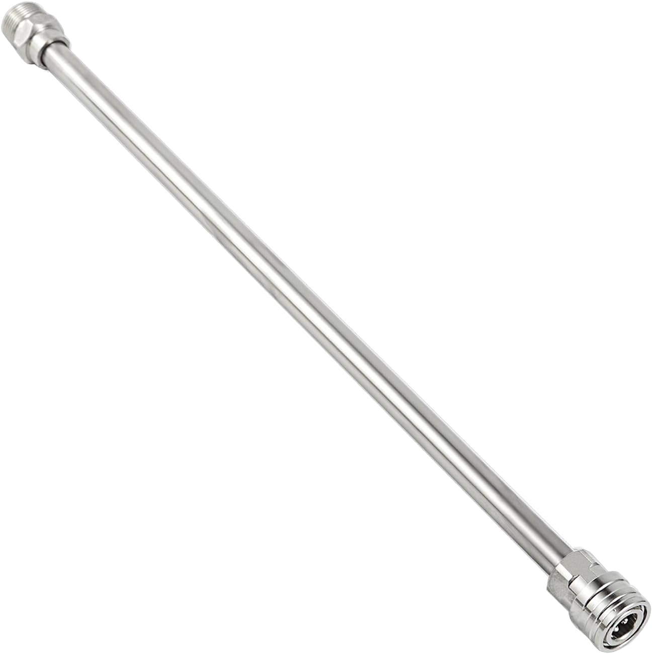 Pressure Washer Extension Wand, Stainless Steel Lance 1/4 Inch Quick Connect to M22, Extension Wand Replacement for Power Washer, 17 Inch