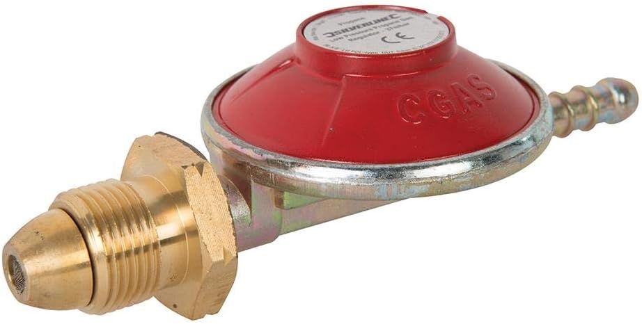 Silverline Low Pressure Propane Gas Regulator 1.5kg/hr (772190)