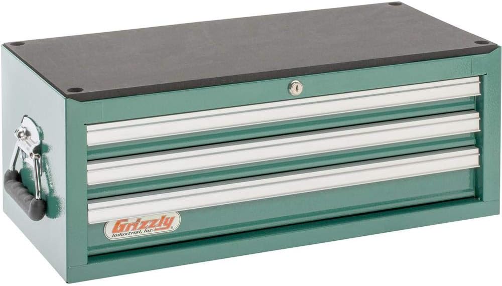 Grizzly Industrial H0837-3-Drawer Mid-Riser with Ball Bearing Slides