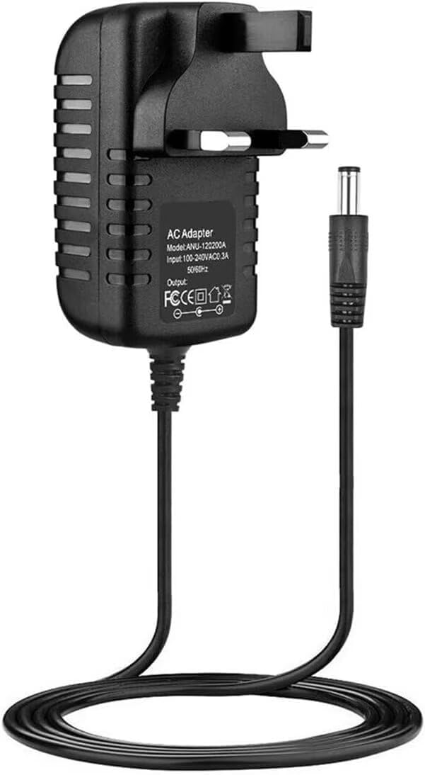 (Taelec-Tric) Replacement for Vanbar D600 Trail camera 6v power supply adapter plug cable