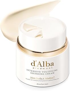 d'alba Piedmont Italian White Truffle Intensive Grinding Cream, Volufiline 50,000ppm, elasticity care and nourishment, Korean Skin Care