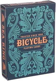 Bicycle Sea King Playing Cards, Standard Index, Poker Cards, Premium Playing Cards, Unique Playing Cards, 1 Deck