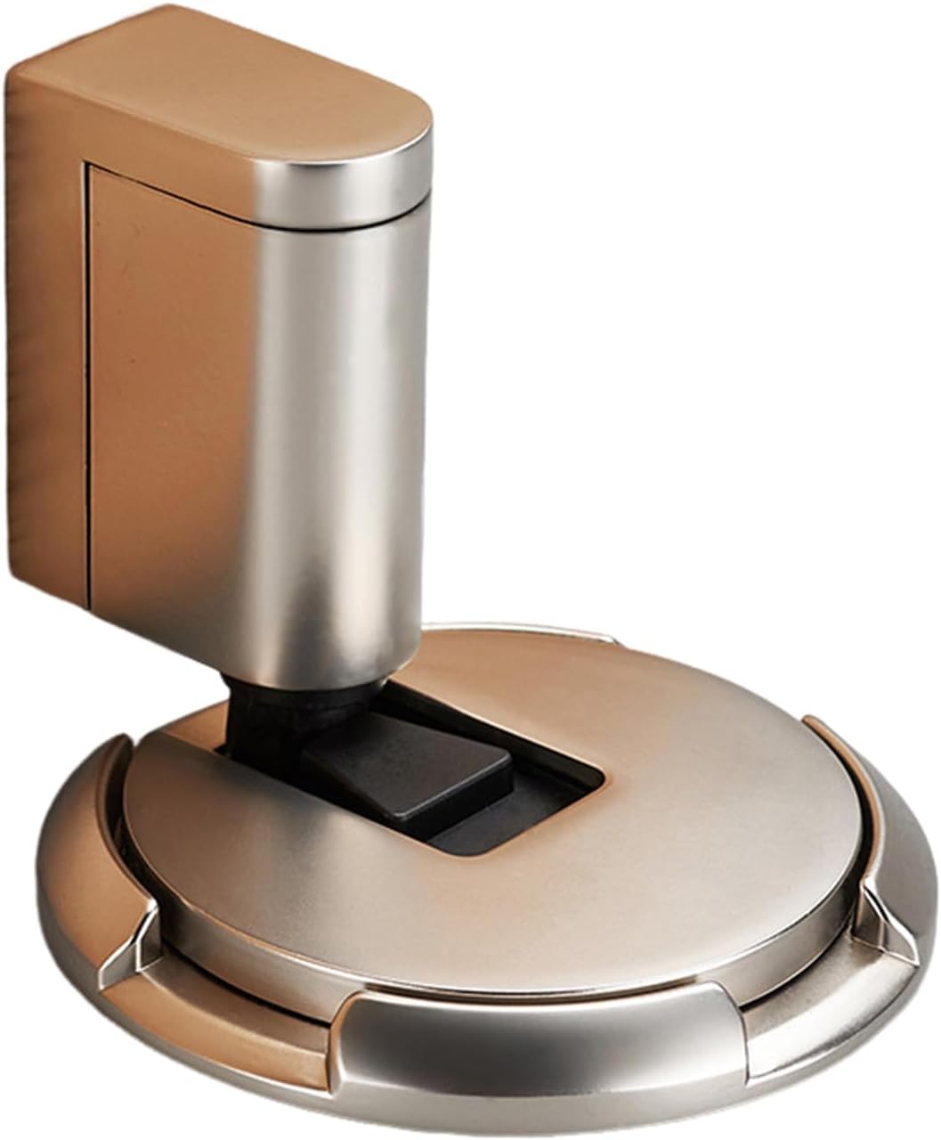 1PCS Door Stoppers,Door Stoppers for Floor,Indoor Adjustable Mechanical Floor Doors Stoppers Without Holes,zinc Alloy Door Stops,Suitable for Home,Office and Commercial Use.