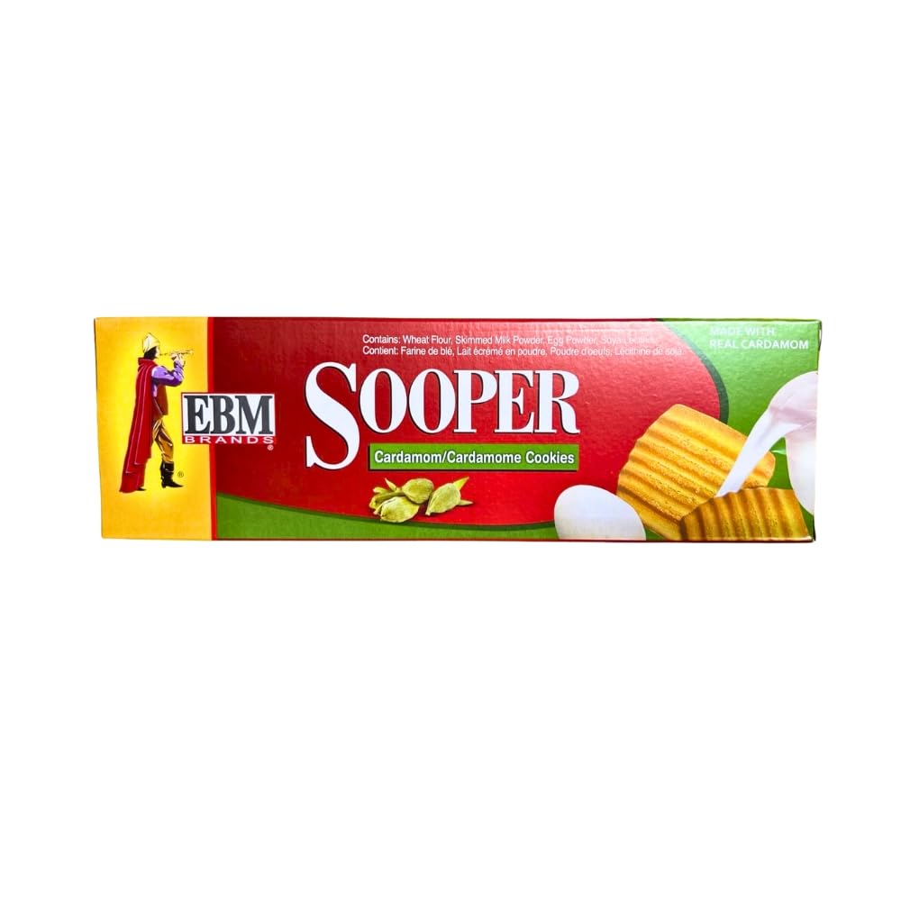 EBM Sooper Elaichi Cookies 107g