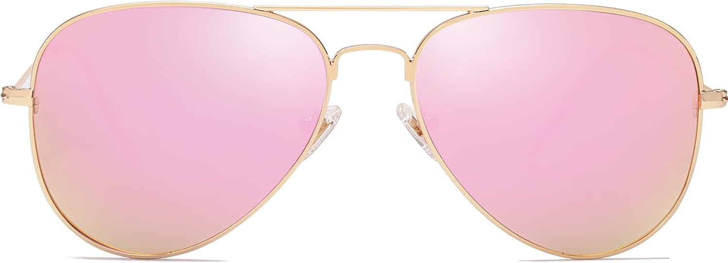 SOJOS Classic Aviator Polarized Sunglasses for Men Women Vintage Retro Style