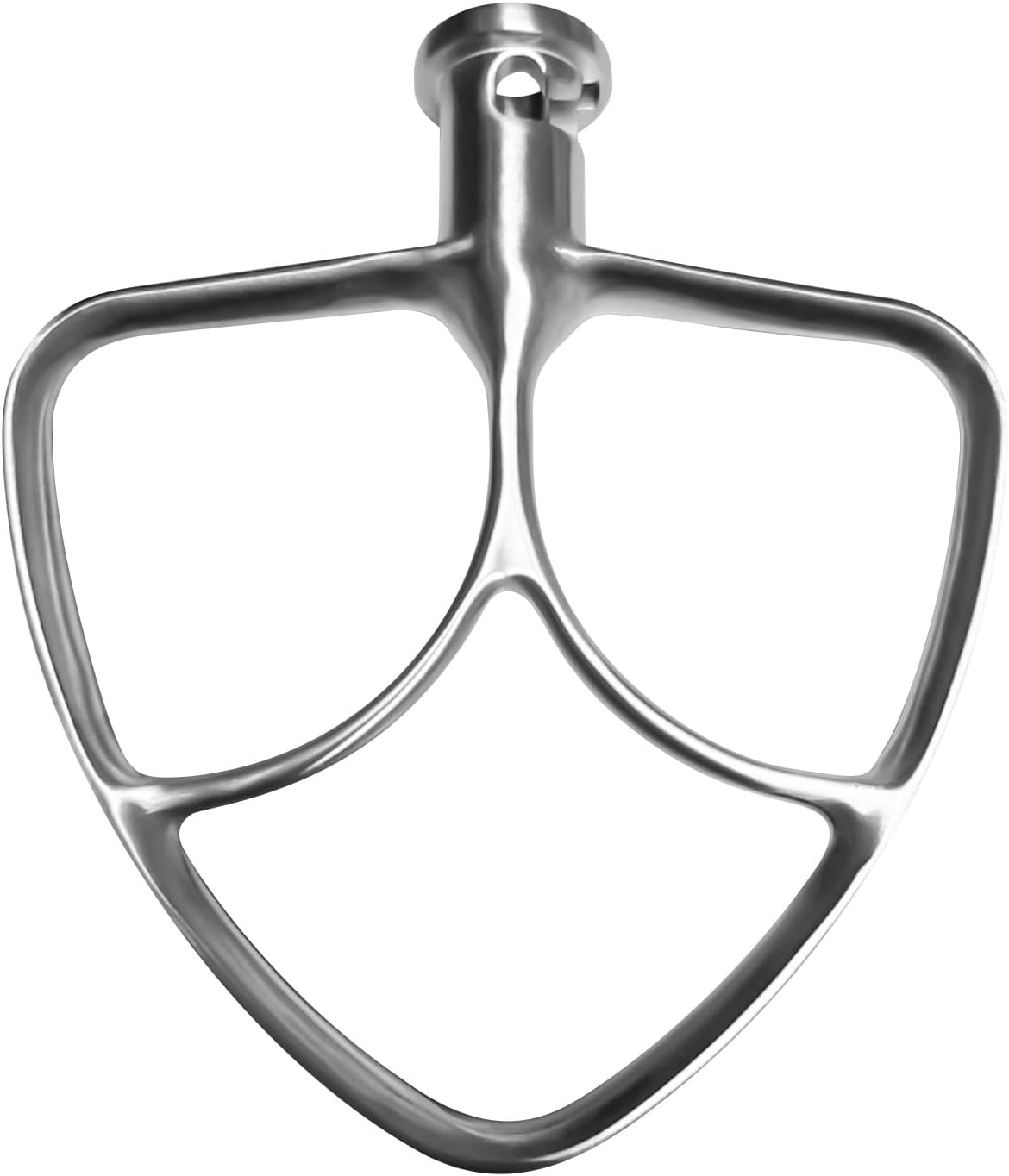 luolety 4.5-5 Quart Flat Beater, Edge Beater Paddle for Kitchen Aid Mixer Accessory Replacement for K45SS, KSM75, KSM90, KSM110, KSM125, KSM150