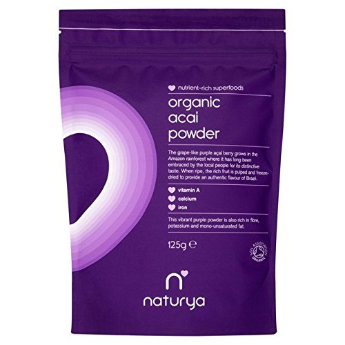 Naturya Organic Acai Powder - 125g (0.28lbs)