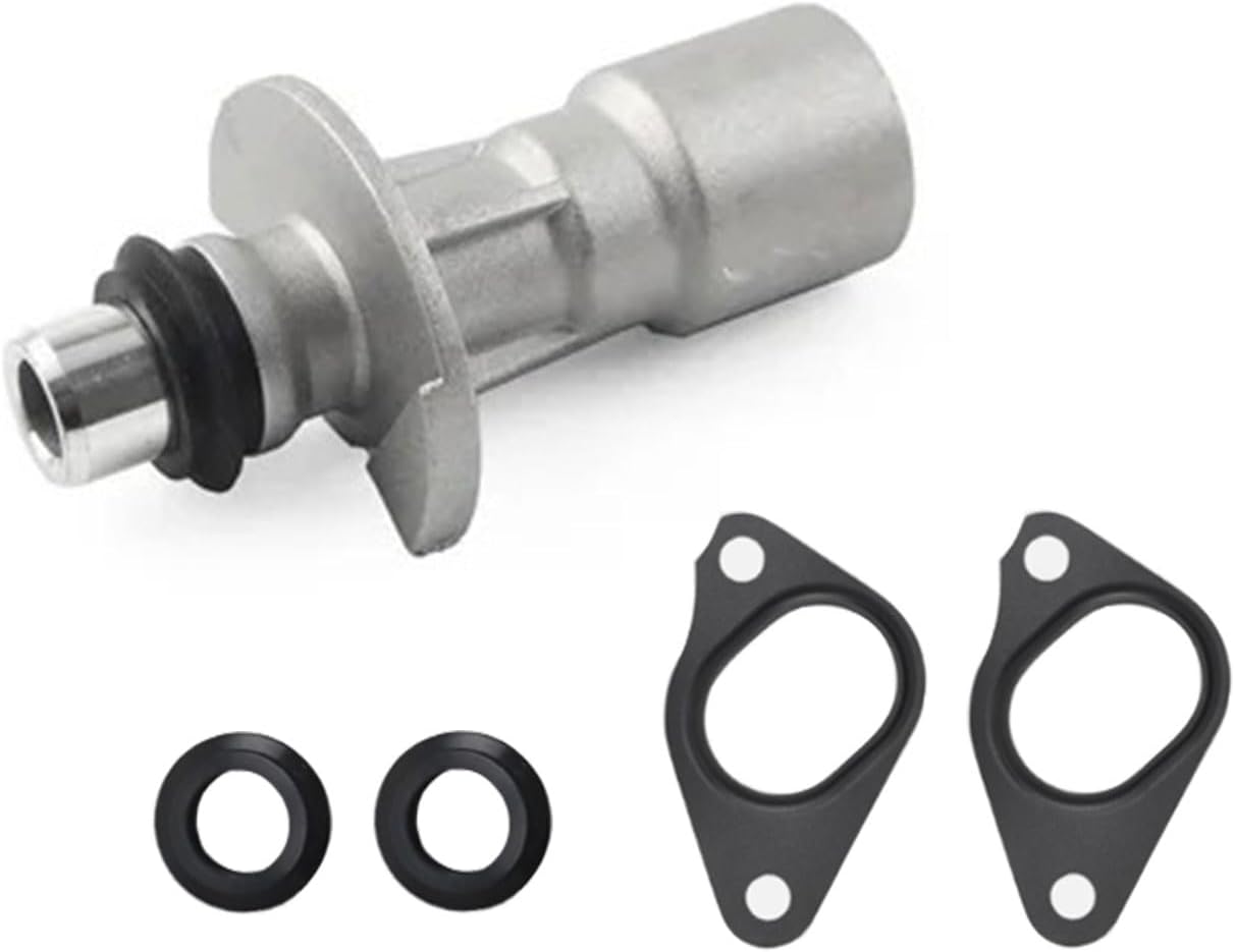 1 Set Aluminum Water Pump Oil Cooler Tube Adaptor Kit LR028136 Compatible with Land Rover LR4 Defender Discovery Range Rover Sport