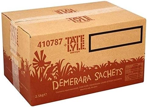 Tate & Lyle Demerara Sugar Sachets 1000 per Pack