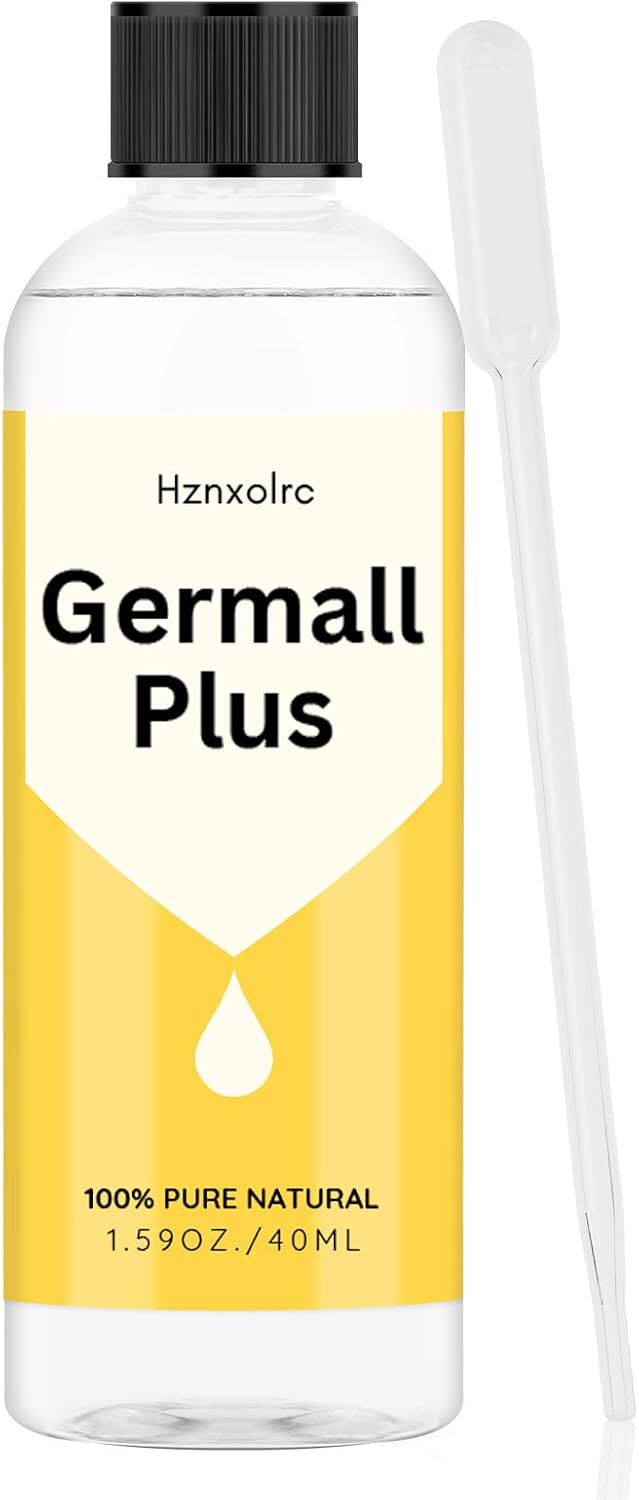 1.59 oz Liquid Germall Plus Preservative, Oil Soluble Natural Preservative | Cosmetic Grade, Germall Plus Suitable for Making Soap, Conditioners, Lotion, Creams and More
