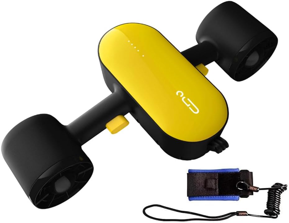 GENEINNO S2 Underwater Scooter,Dual Motors and Smart APP Support,Sea Scooter for Swimming Scuba Free Diving Snorkeling for Kids Adults