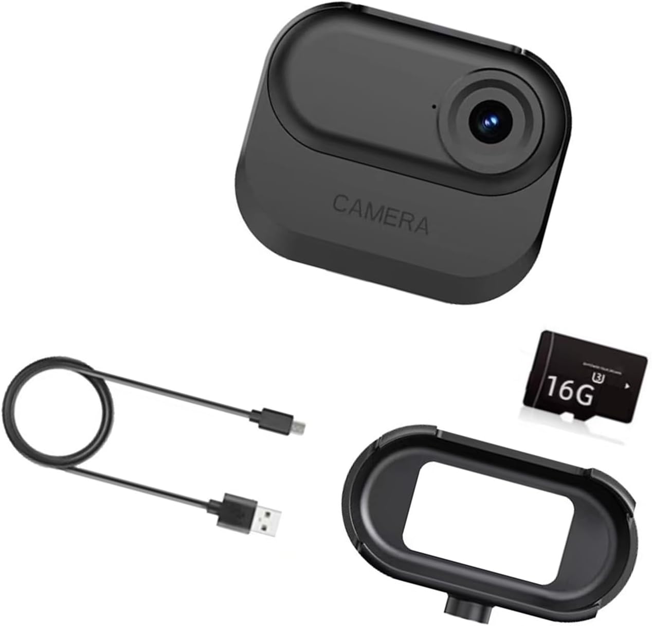 Shockproof Action Camera With 150° Lens & 2.5Hrs Battery For Motorcycle/Ski Mounts ABS Outdoor Sports