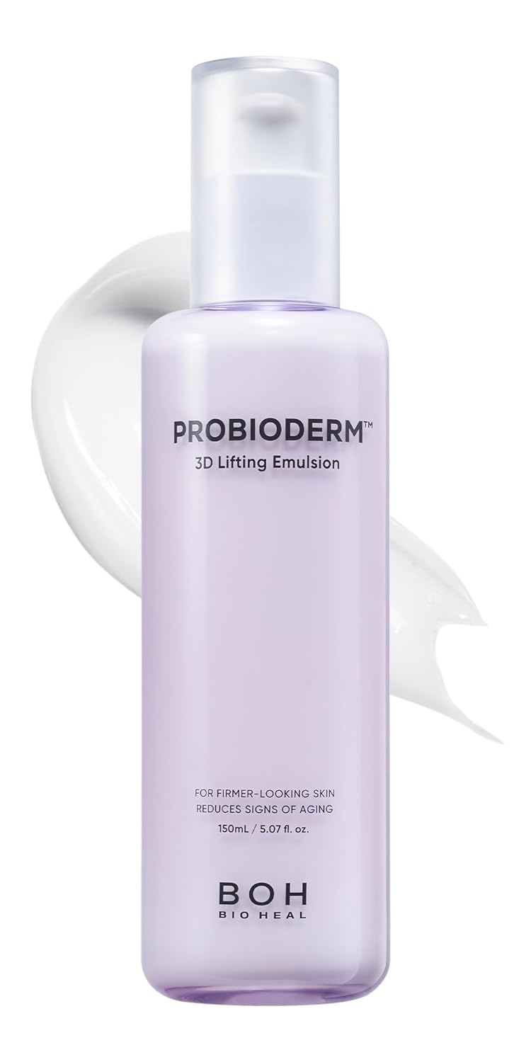 Probioderm™ 3D Lifting Emulsion 5.07 fl oz (150 ml) | Skin Firming Emulsion with 17-Peptide Complex for Improved Elasticity & Hydration | Lifting & Moisturizing for Daily Skincare